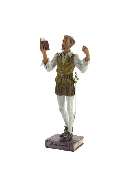 Quijote orador. Figura en resina diseñada por Nadal. Medidas 20 cm. Colección limitada numerada.