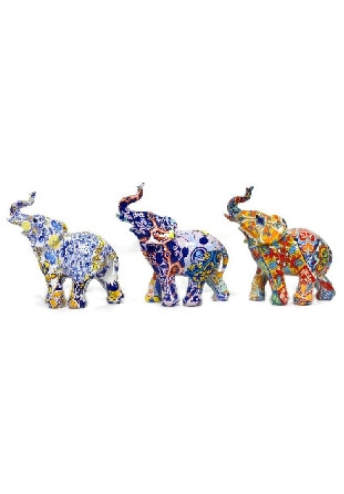 ELEFANTE ARABICO RESINA COLORES MEDIANO  