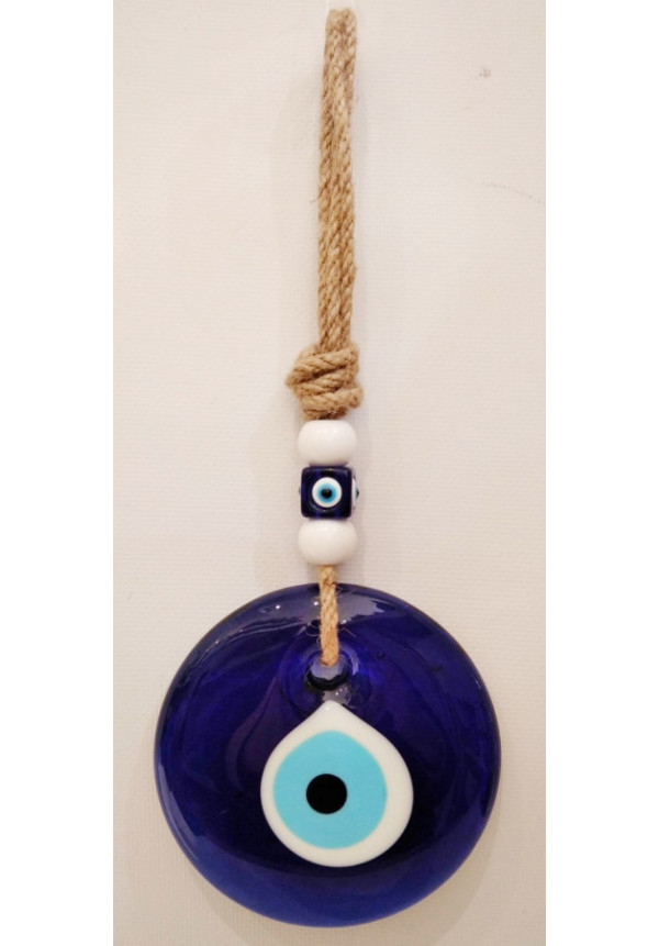 Colgante Ojo Turco de cristal 27x11cm