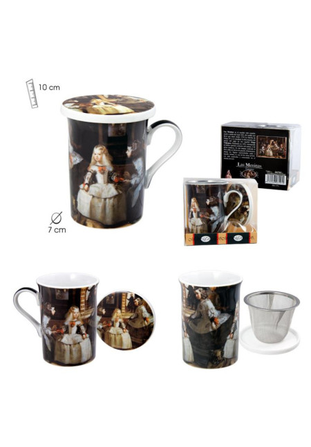 MUG FILTRO METAL MENINAS CLASICAS