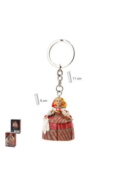 INFANTA MARGARITA ROJO LLAVERO