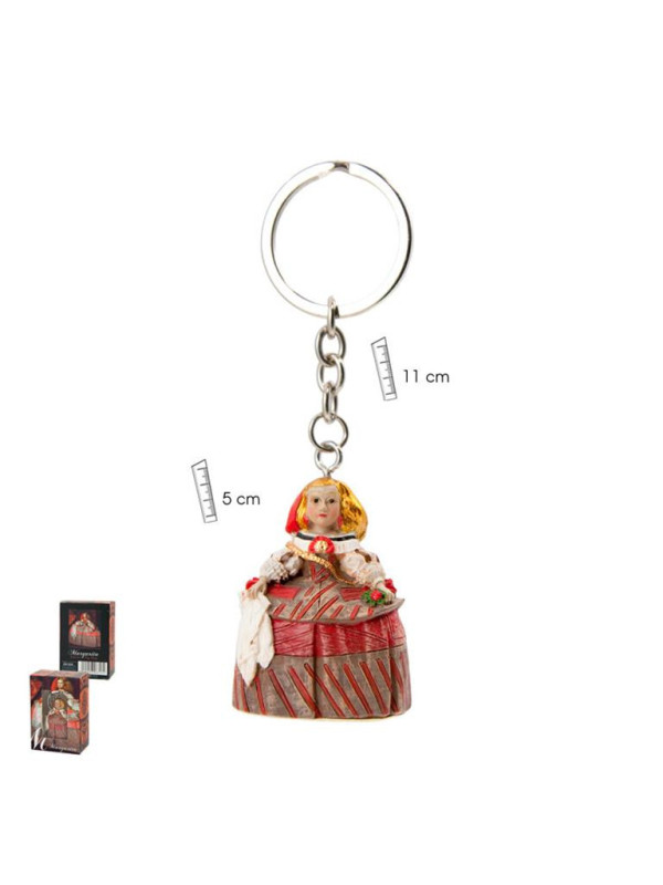 INFANTA MARGARITA ROJO LLAVERO