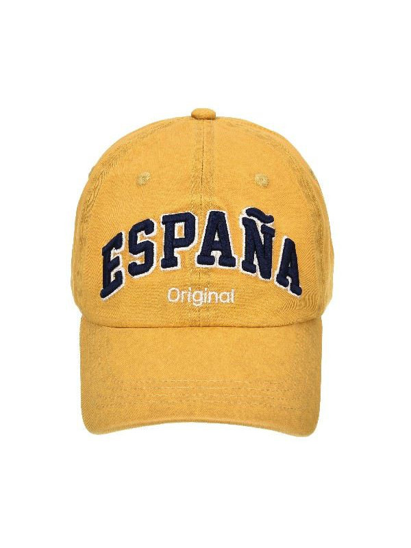 Gorra España original amarillo