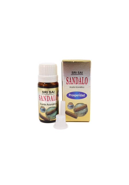 Aceites de fragancia SRI SAI con aroma a sándalo