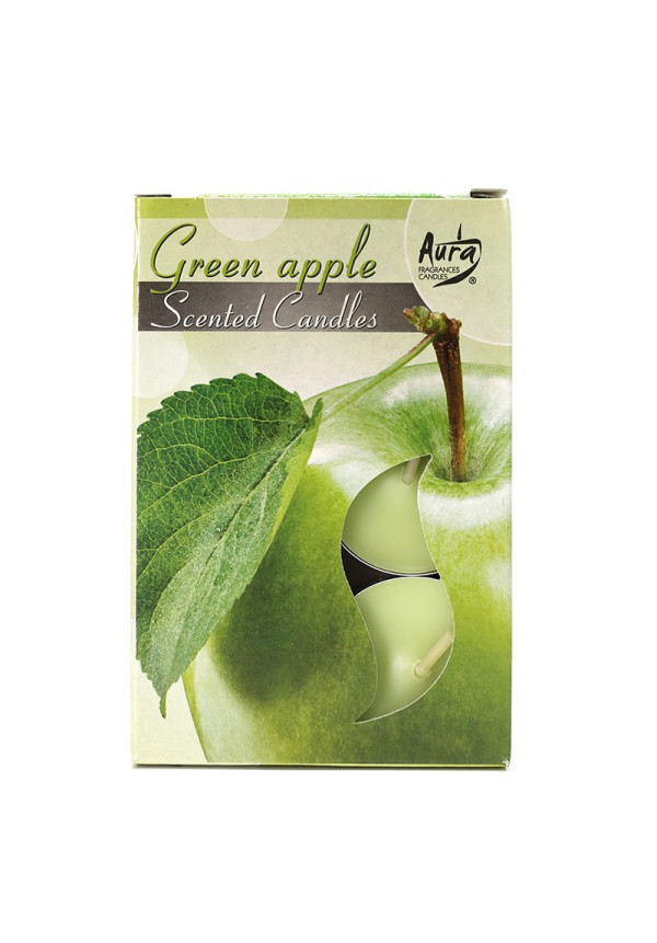 Velas night light con aroma a manzana verde