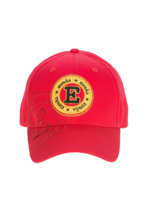 Gorra España sello básico rojo