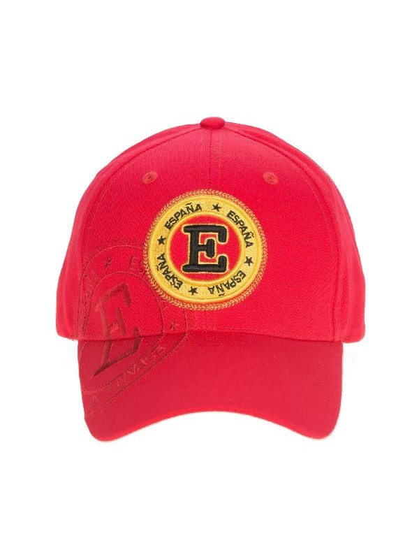 Gorra España sello básico rojo