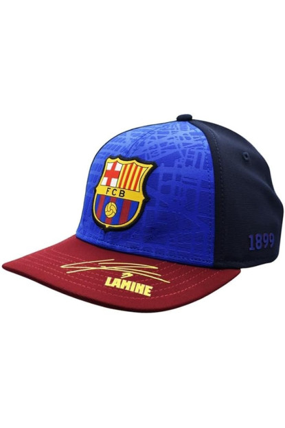 Gorra Lamine Yamal FC Barcelona Firmada
