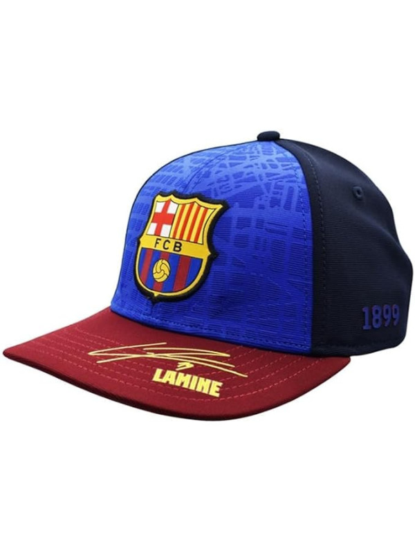 Gorra Lamine Yamal FC Barcelona Firmada