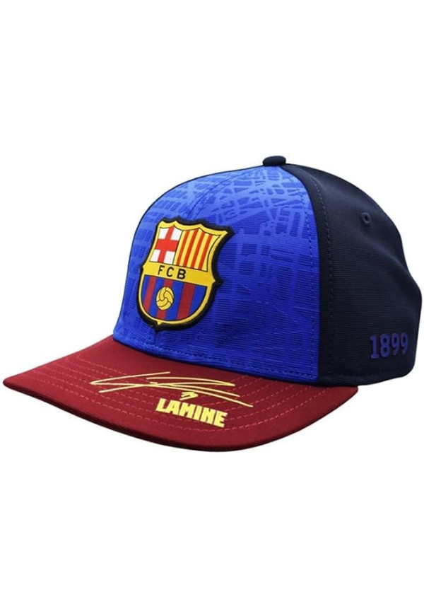 Gorra Lamine Yamal FC Barcelona Firmada