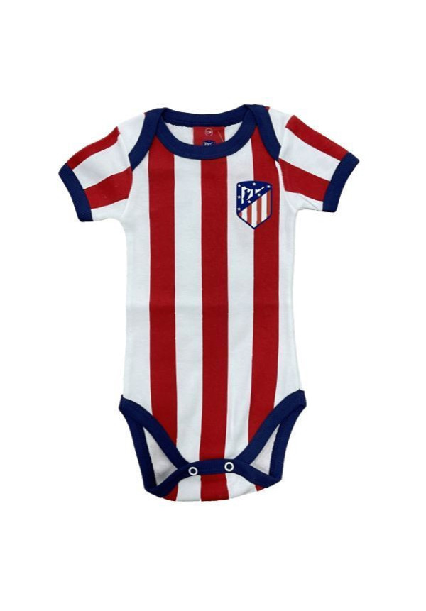 ATLETICO MADRID BODY BEBE TALLA 6 MESES ROJIBLANCO