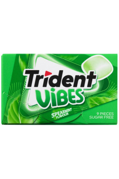 Chicles Trident Vibes Hierbabuena 21g