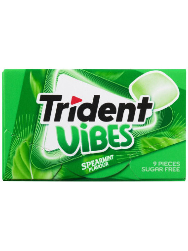 Chicles Trident Vibes Hierbabuena 21g