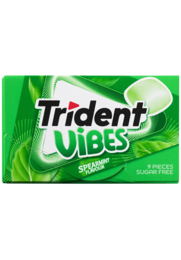 Chicles Trident Vibes Hierbabuena 21g