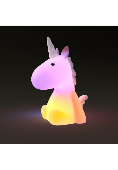 LUZ DE NOCHE Dhink® M AAA SILICONA UNICORNIO ROSA