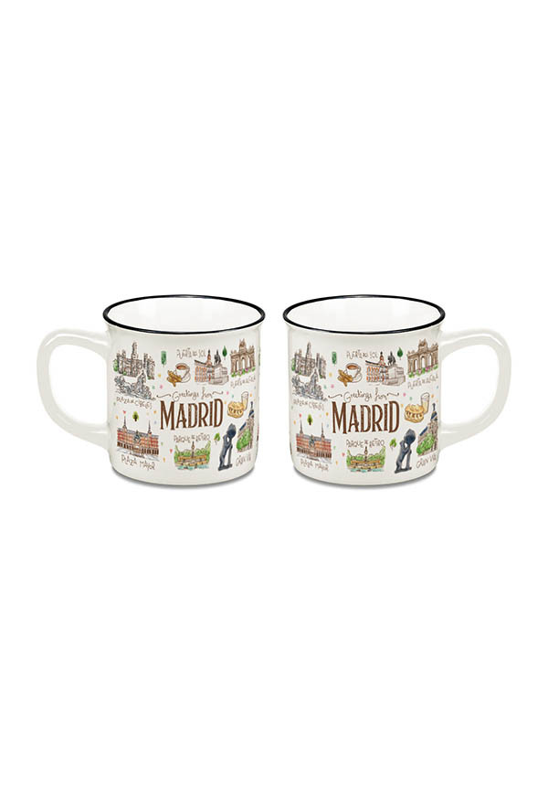 MUG MADRID ACUARELA 250ML (MADRID