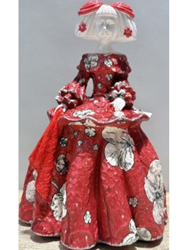 Figura Menina volantes 15cm