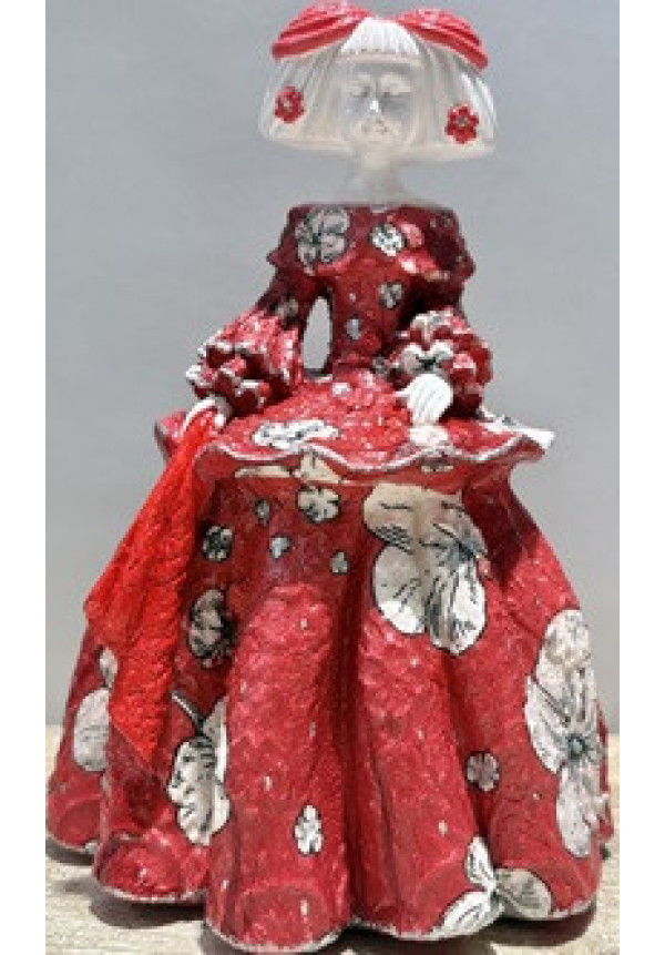 Figura Menina volantes 15cm
