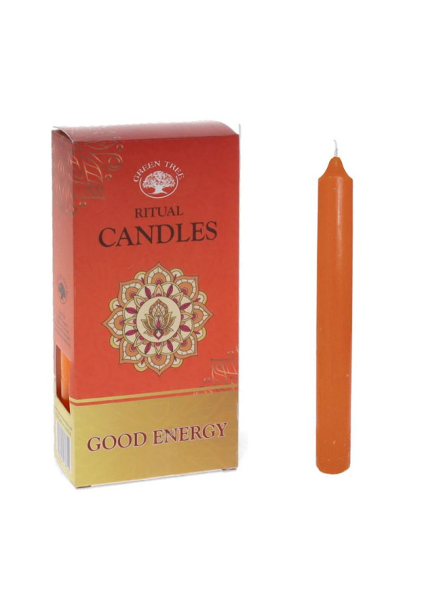 10 velas ritual - buena energía