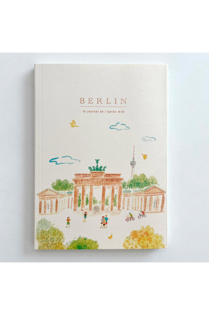 Diario de viaje Berlin ilustrado por la artista japonesa Wooran.