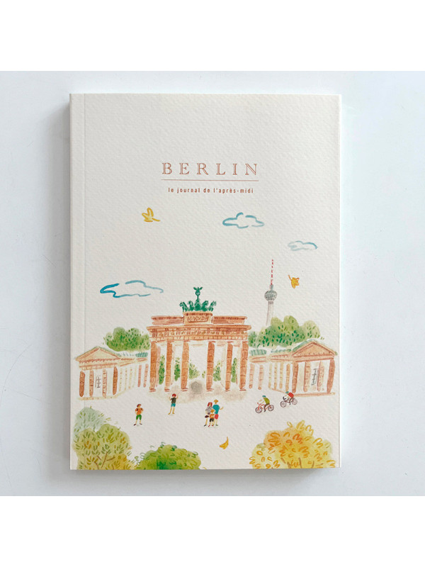Diario de viaje Berlin ilustrado por la artista japonesa Wooran.