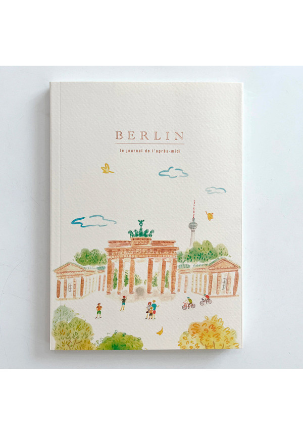 Diario de viaje Berlin ilustrado por la artista japonesa Wooran.