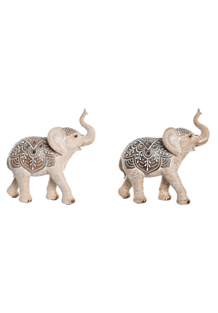 FIGURA RESINA 18X8X18 ELEFANTE 2 SURT.