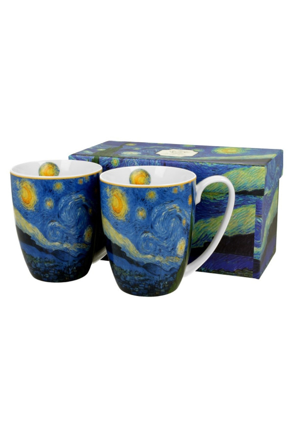 MUG PORCELANA CLASICO J2 NOCHE V. GO, 350ml
