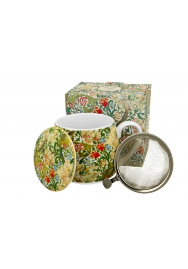 TAZA INFUSOR MORRIS GOLDEN