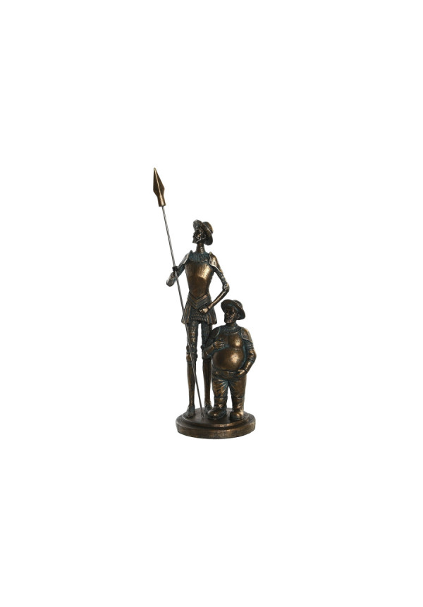 FIGURA RESINA QUIJOTE COBRIZO   7X7X25