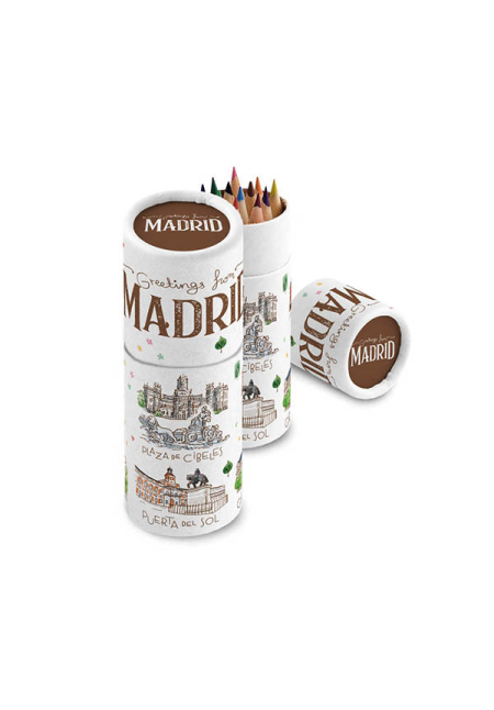 PACK DE 12 LAPIZ MADRID ACUARELA (MADRID)