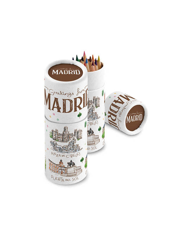 PACK DE 12 LAPIZ MADRID ACUARELA (MADRID)