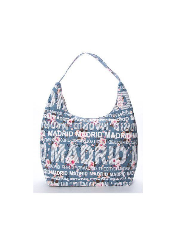 Bolso Góndola España flores beige