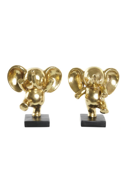FIGURA RESINA 19X14X20,5 ELEFANTE 2 SURT.