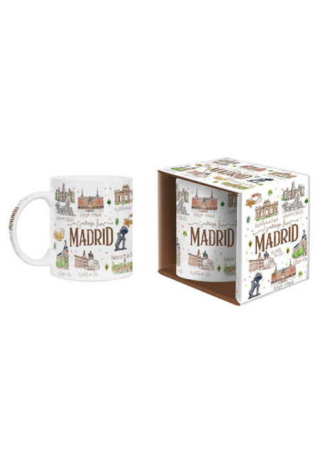 MUG REGULAR CAJA MADRID AQUARELA (MADRID)