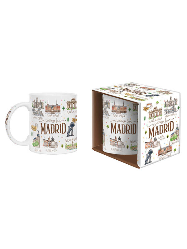 MUG REGULAR CAJA MADRID AQUARELA (MADRID)
