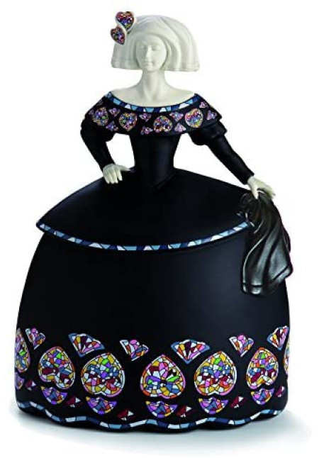 Figura Decorativa original de la marca Nadal, Menina, negro