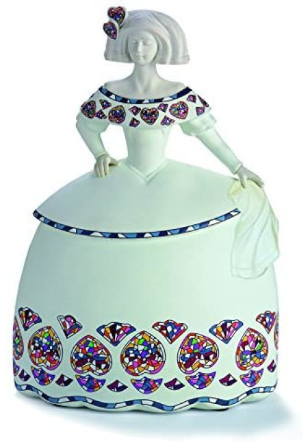 Figura Decorativa original de la marca Nadal, Menina, blanca