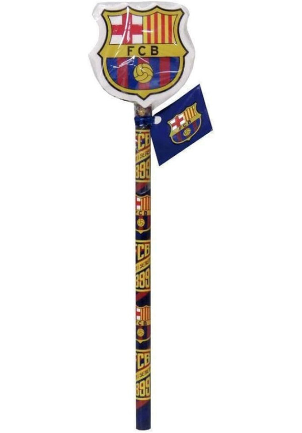 Lápiz con goma borrar Barcelona Producto oficial