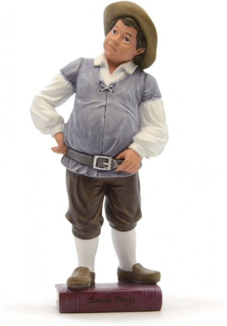 Figura de Sancho Panza. Colección MOMENTOS ACTUALES. PIEZA ÚNICA