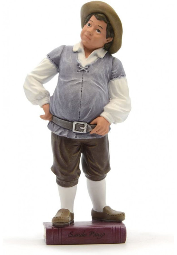 Figura de Sancho Panza. Colección MOMENTOS ACTUALES. PIEZA ÚNICA