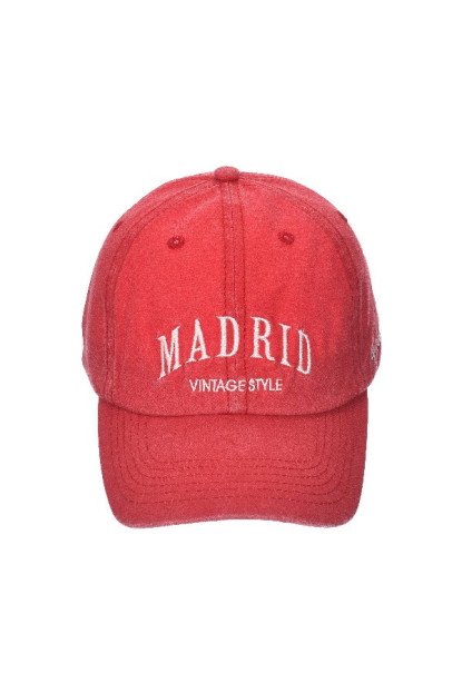 Gorra Madrid vintage style rojo