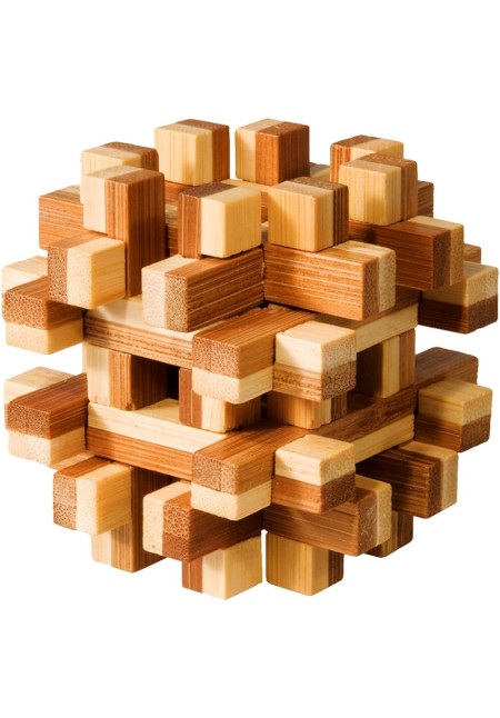 Rompecabezas - IQ-TEST PUZZLE DE BAMBÚ BLOQUES CRUZADOS