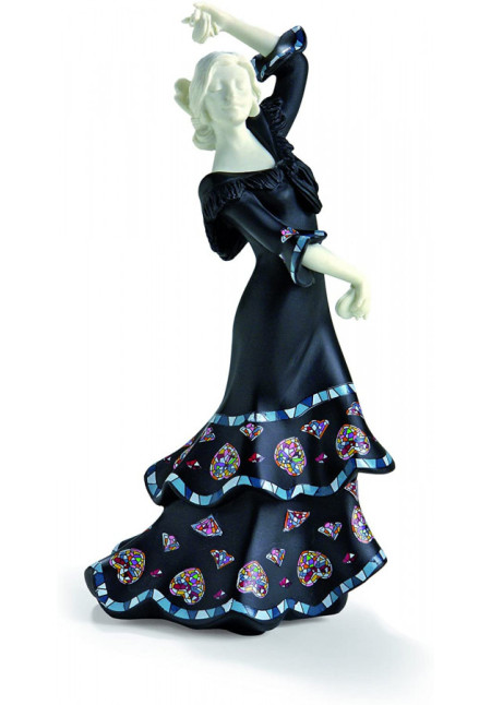 Figura Decorativa Gracia española, Resina, Multicolor Nadal