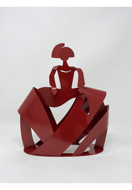 Menina de Velazquez 13.5cm. Rojo