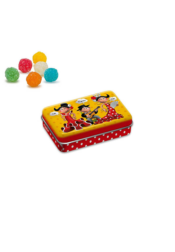 CAJA METAL CON GOMINOLAS 9.5X6CM ESPAÑA (ESPAÑA)