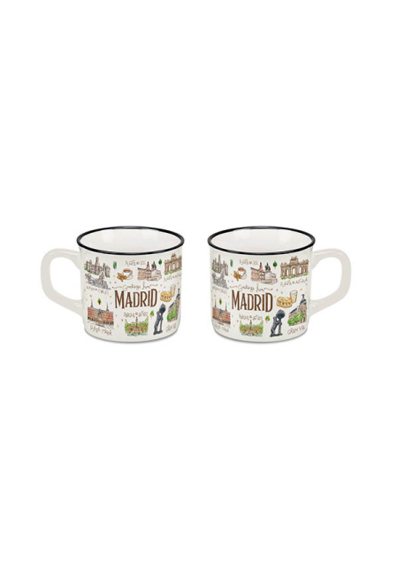 MUG MADRID ACUARELA 150ML (MADRID) MUG MADRID ACUARELA 150ML (MADRID)