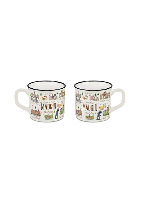 MUG MADRID ACUARELA 150ML (MADRID)