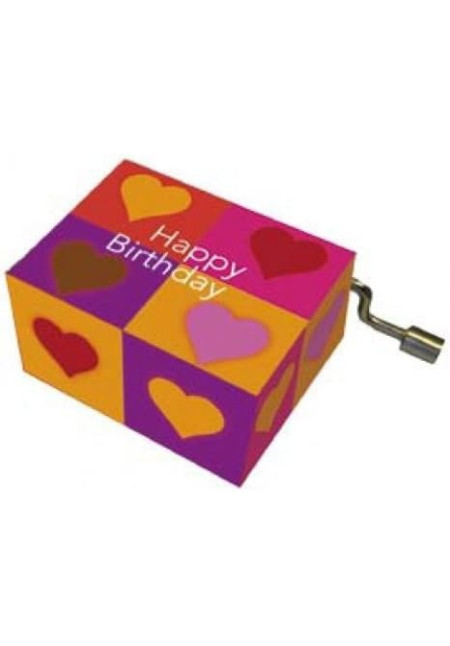 Caja de musica Happy Birthday