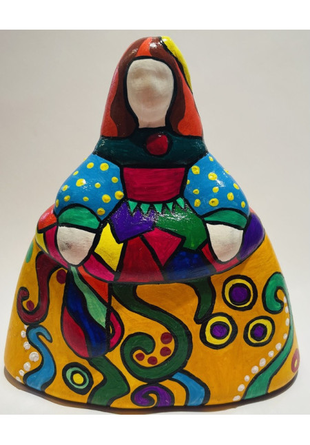 Figura de Menina 15cm hecha de escayola